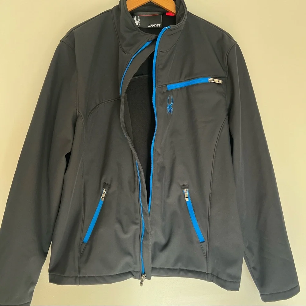 Spyder Men’s Size Large Mid-Weight Full Zip Jacket